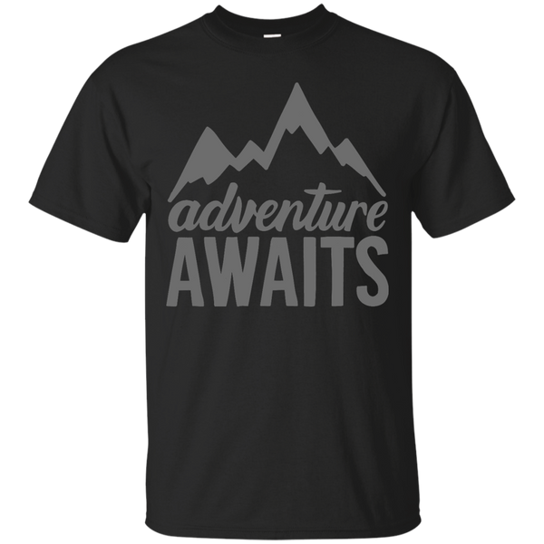 Camping - Adventure Awaits adventure T Shirt & Hoodie