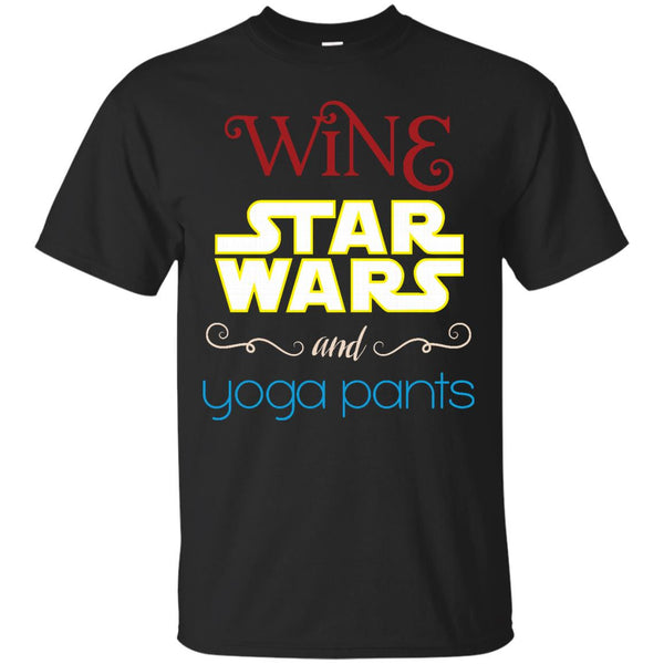 STAR WARS GIRLS - Wine Star Wars and Yoga Pants T Shirt & Hoodie