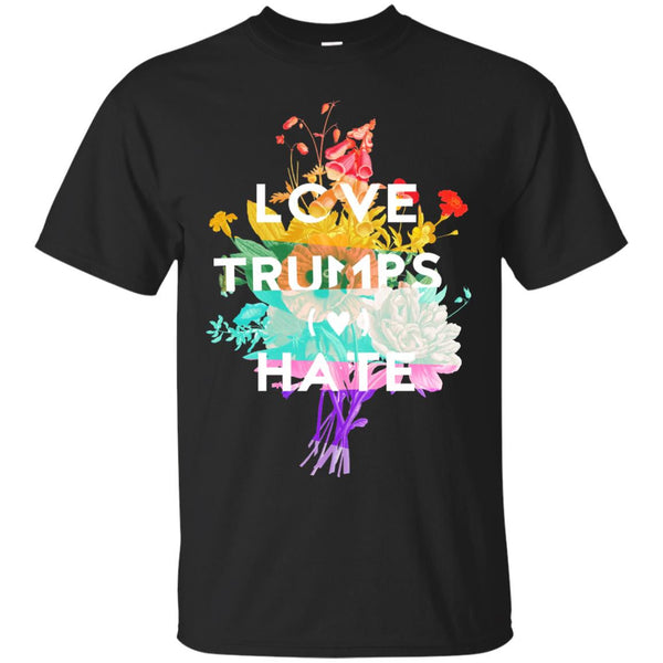 LGBT - Love Trumps Hate T Shirt & Hoodie