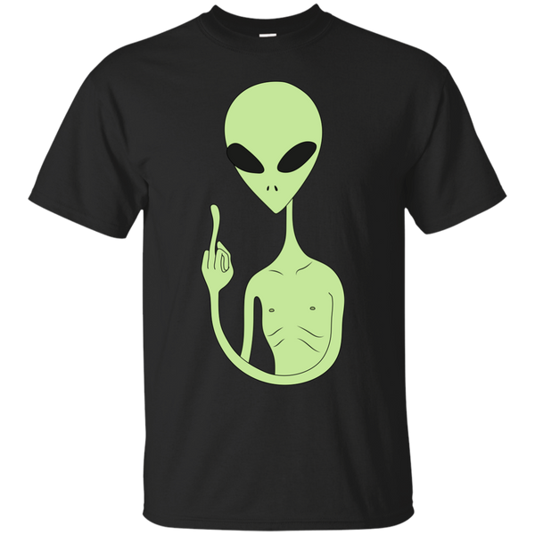 ALIEN - middle finger alien T Shirt & Hoodie