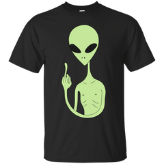 ALIEN - middle finger alien T Shirt & Hoodie