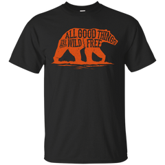 Camping - Wild and Free outdoor T Shirt & Hoodie