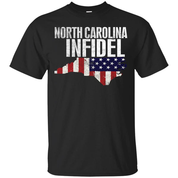 AMERICAN - North Carolina Infidel T Shirt & Hoodie