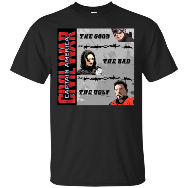 Marvel - The Good The Bad  The Ugly captain america T Shirt & Hoodie