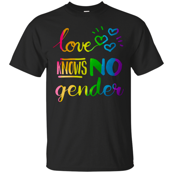 LGBT - Love Knows No Gender LGBT Pride lgbt T Shirt & Hoodie