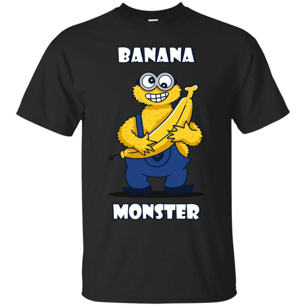 COOKIE MONSTER MINION - Banana Monster T Shirt & Hoodie