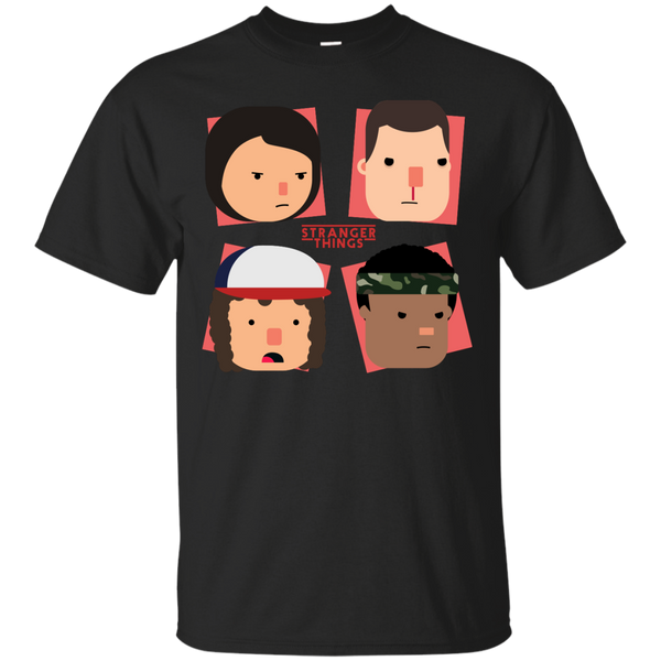 Stranger Things - Stranger Things Minimal Characters stranger things T Shirt & Hoodie