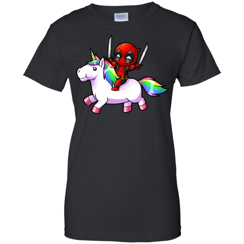 Marvel - Deadpool on a Unicorn deadpool T Shirt & Hoodie