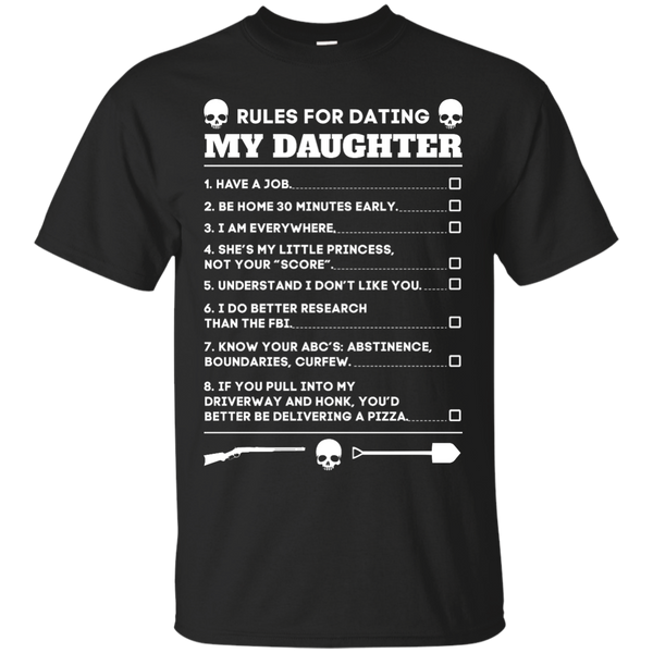 Electrician - RULES FOR DATING MY DAUGHTER FUNNY T Shirt & Hoodie
