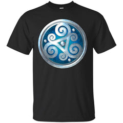 CELTIC - Blue Celtic Double Triskele T Shirt & Hoodie