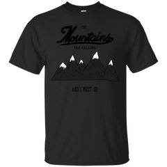 Camping - The mountains are calling discover T Shirt & Hoodie