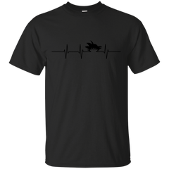 Dragon Ball - Goku Love  Heartbeat goku T Shirt & Hoodie