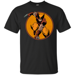 Deadpool - Claws Retro Circle Series wolverine T Shirt & Hoodie