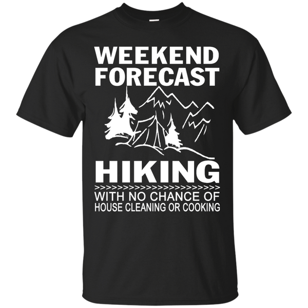 Hiking - Cool Funny Moose Hiking withBackpack T Shirt & Hoodie