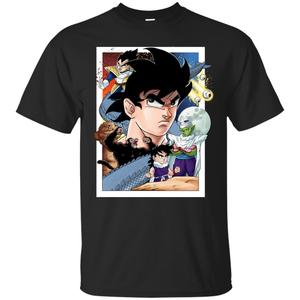 Dragon Ball - Dragon Ball Z The Saiyan Saga graphic T Shirt & Hoodie