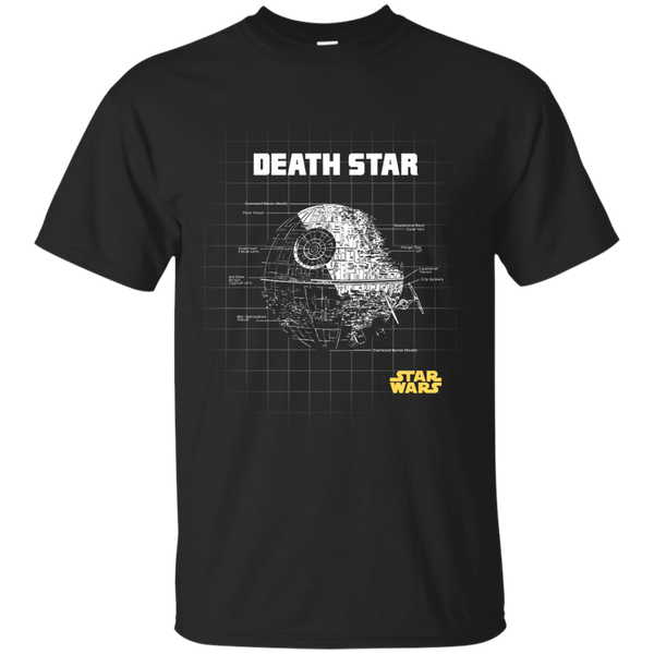 Star Wars - Death Star Schematics T Shirt & Hoodie