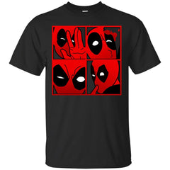 DEADPOOL - 4 Faces of Deadpool T Shirt & Hoodie