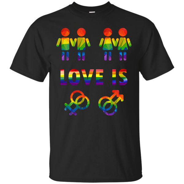 LGBT - Love is rainbow LGBT pride design lgbtqia pride T Shirt & Hoodie