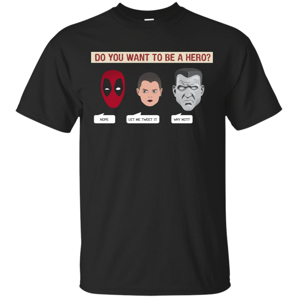 Marvel - Be a hero deadpool T Shirt & Hoodie