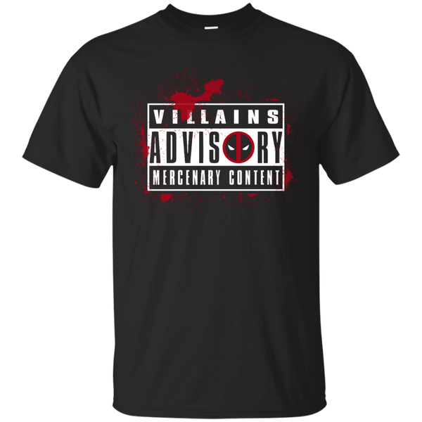 Deadpool - Villains Advisory deadpool T Shirt & Hoodie