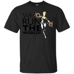 Marvel - Who Run the World Carol Danvers positive words T Shirt & Hoodie