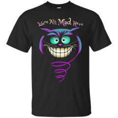 ALICE THROUGH THE LOOKING GLASS - Were All Mad Here T Shirt & Hoodie