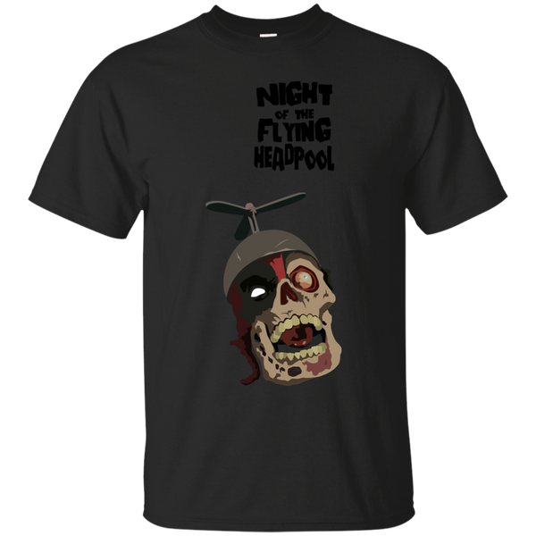 Deadpool - Night of the Flying Headpool deadpool T Shirt & Hoodie