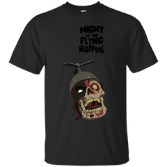 Deadpool - Night of the Flying Headpool deadpool T Shirt & Hoodie