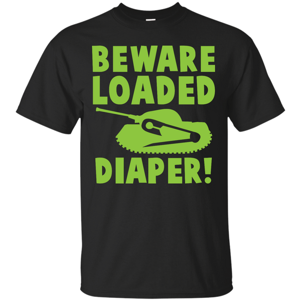 Mom - beware loaded diaper tank T Shirt & Hoodie