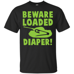 Mom - beware loaded diaper tank T Shirt & Hoodie