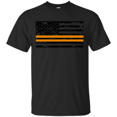 Firefighter - American flag T Shirt & Hoodie