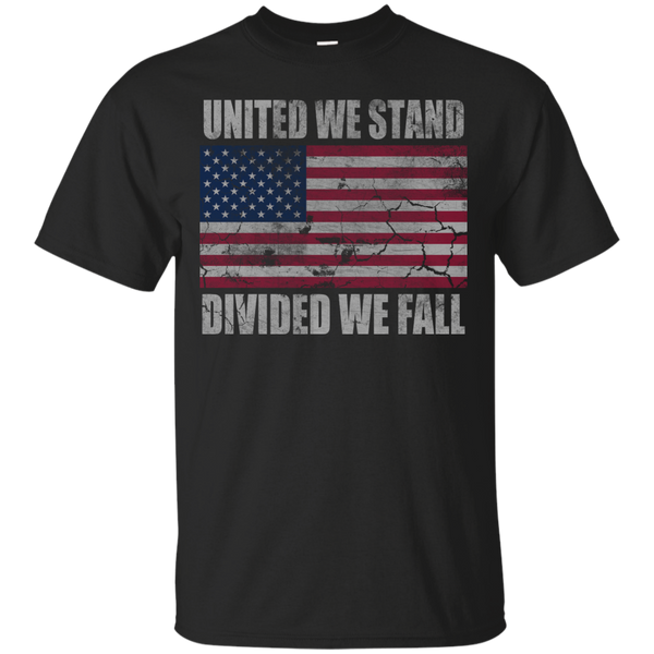 AMERICA - America United We Stand Divided We Fall T Shirt & Hoodie