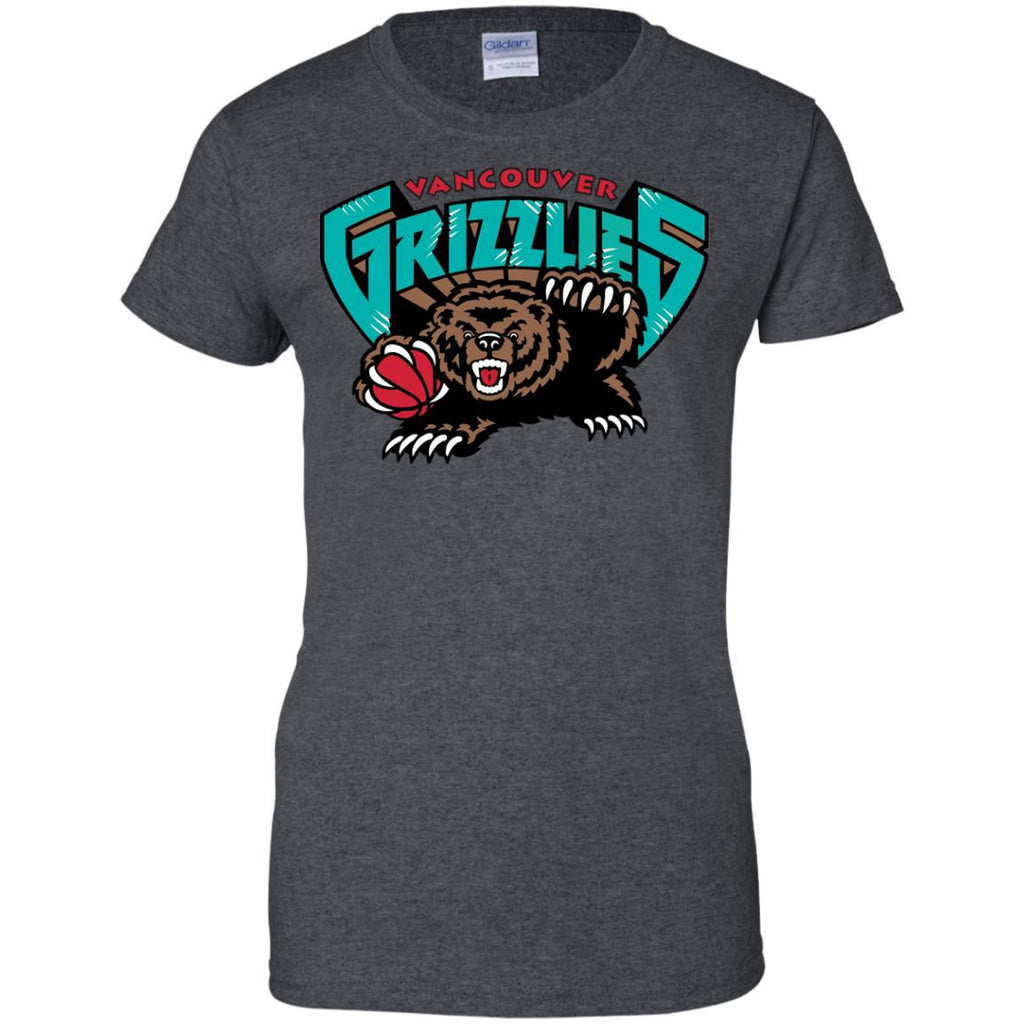 retro vintage vancouver grizzlies shirt nba basketball graphic tee  vancouver grizzlies logo shirt