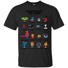 MARVEL - The Marvelous Mr Men T Shirt & Hoodie