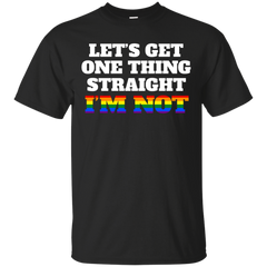 LGBT - One Thing Straight lgbt T Shirt & Hoodie