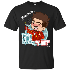 Marvel - Tony Spelled Backwards is Y NOT y not T Shirt & Hoodie