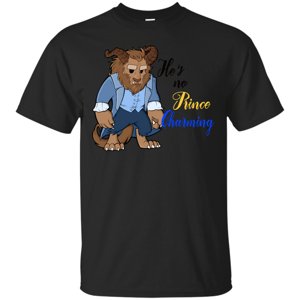 BEAUTY AND THE BEAST - Hes no Prince Charming T Shirt & Hoodie