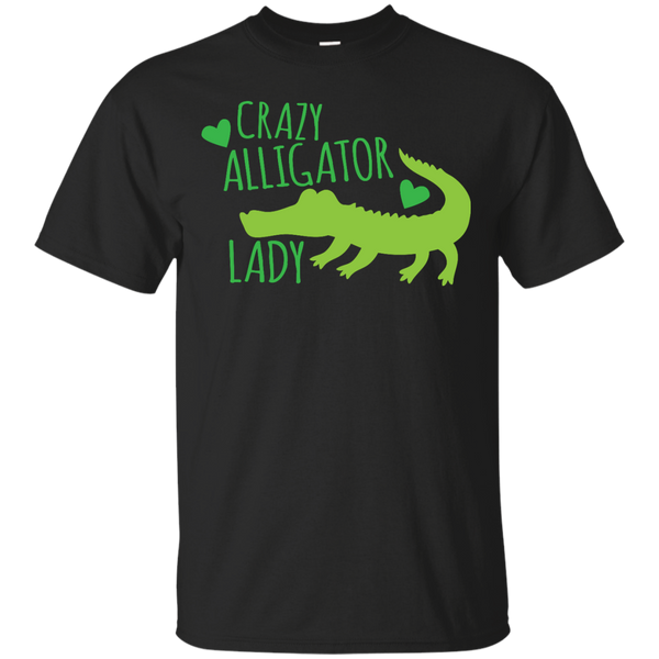 ALLIGATOR - Crazy Alligator lady T Shirt & Hoodie