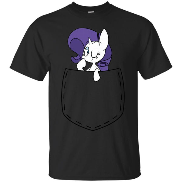 MY LITTLE PONY - Rarity in a Pocket T Shirt & Hoodie