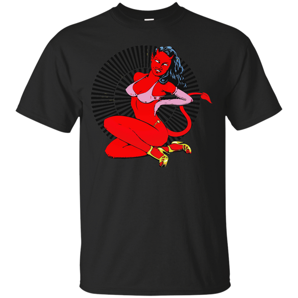 Biker - DEVIL GIRL BOMBER PINUP T Shirt & Hoodie
