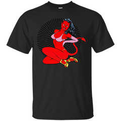 Biker - DEVIL GIRL BOMBER PINUP T Shirt & Hoodie