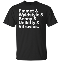 Lego - Brick Names T Shirt & Hoodie