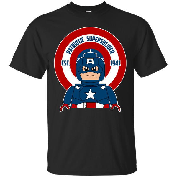 Marvel - Patriotic Supersolider comic T Shirt & Hoodie
