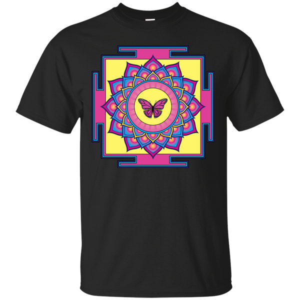 Yoga - BUTTERLFY MANDALA T shirt & Hoodie