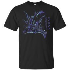 ALIEN VERSUS PREDATOR - Back To The Primitive Horror with text T Shirt & Hoodie