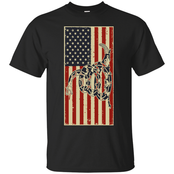 AMERICAN FLAG - Dont Tread On Me T Shirt & Hoodie