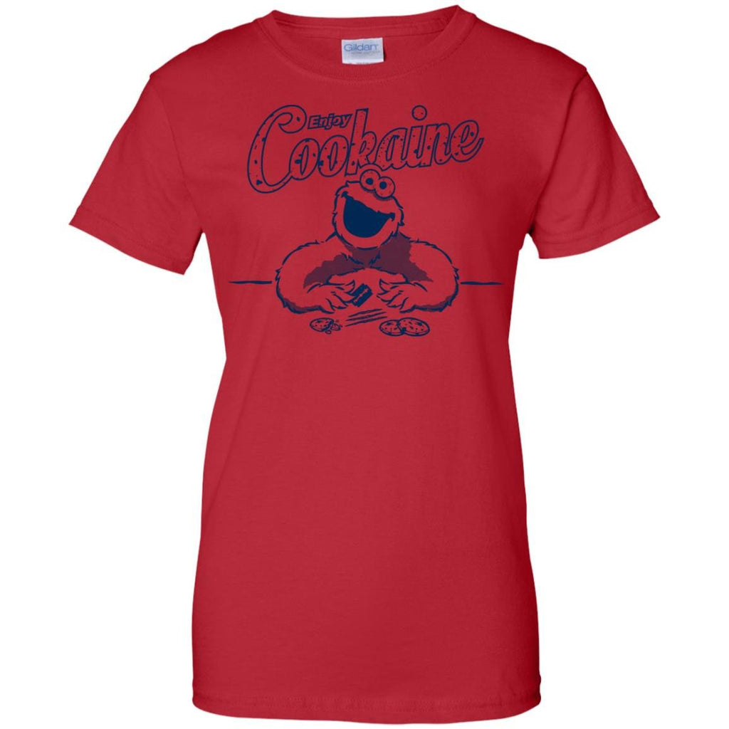 COOKIE MONSTER - Enjoy Cookaine T Shirt & Hoodie