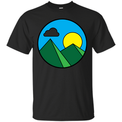 Camping - Sunny Mountains nature T Shirt & Hoodie
