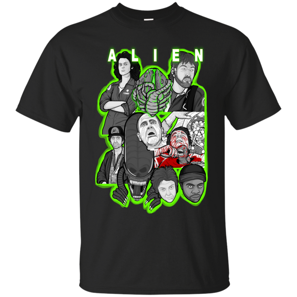 ALIEN - Alien character collage T Shirt & Hoodie