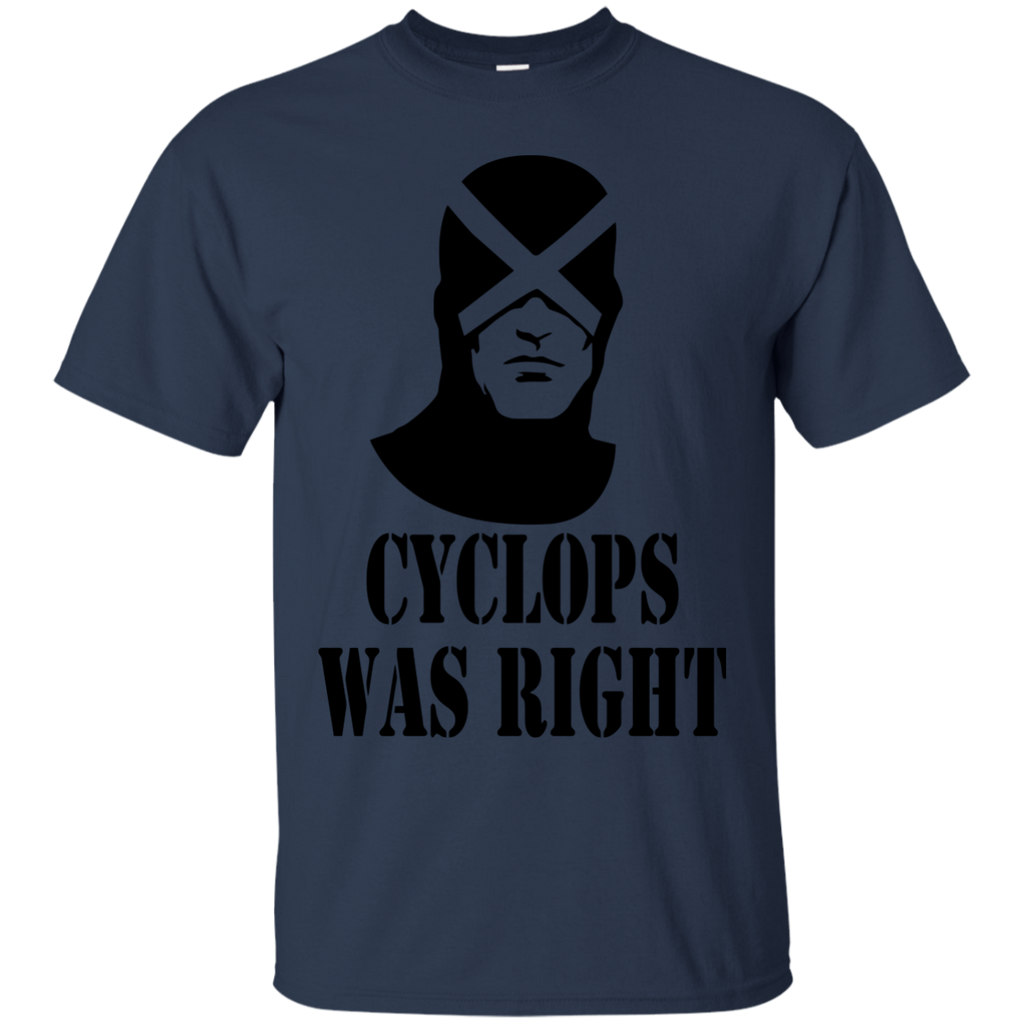 Marvel - Cyclops was right black x men T Shirt & Hoodie